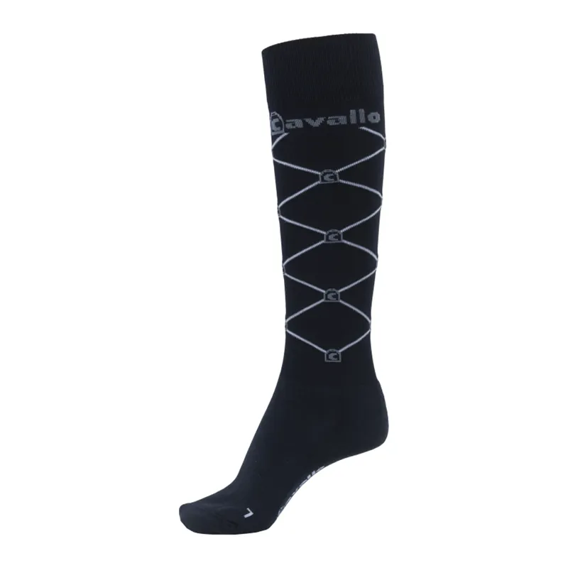 Cavallo Sioux Ladies Functional Long Socks - Dark Blue